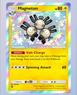 Magneton Shiny 1?, Pokemon TCG Pocket, Wisdom of Sea and Sky, English - Image 1