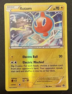 2015 Pokemon TCG Rotom Ancient Origins Reverse Holo 29/98 Uncommon TCG - Image 1