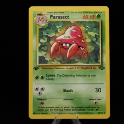 Pokemon TCG - Parasect 41/64 Jungle Uncommon 1st Edition WOTC 1999 - EXC - Image 2