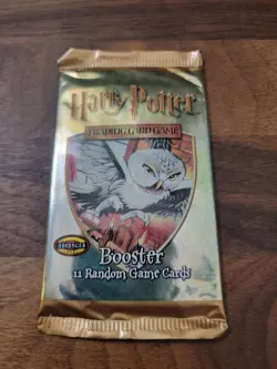 Harry Potter TCG Base Set TRADING CARDS Booster Pack Factor Sealed WOTC NEW RARE - Image 1