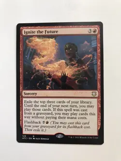 Ignite the Future MTG Magic the Gathering Card NM Near Mint AFC - Image 1
