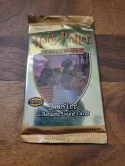 Wizards of the Coast Harry Potter 2001 Trading Card Game Booster Pack - Image 1