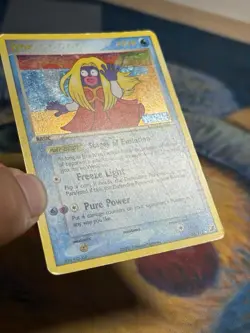 Jynx 28/115 Rare Reverse Holo Stamped Ex Unseen Forces Set Pokemon Card - Image 5