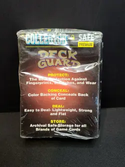 Collector Safe 100 Purple Premium Deck Guards NEW READ Protector Sleeves - Image 2