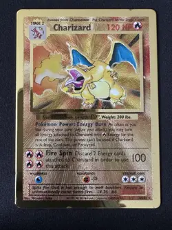POKEMON TCG CHARIZARD 4/102 CELEBRATIONS CLASSIC COLLECTION METAL HOLO ENGLISH - Image 1