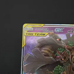 Trevenant & Dusknoir GX Full Art Tag Team #SM217 Pokemon Sun & Moon Promo - Image 2