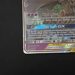 Trevenant & Dusknoir GX Full Art Tag Team #SM217 Pokemon Sun & Moon Promo - Image 5