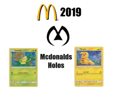 2019 Mcdonalds Set Pokemon TCG Pick Your Card - COMPLETE Your Set HOLO - Image 1