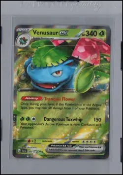 Pokemon Card Venusaur ex (1/142) Double Rare Stellar Crown - Image 1