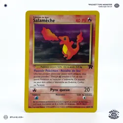 SALAMECHE 50/82 Team Rocket Edition 2 ED2 VF FR Carte Pokemon - Image 2