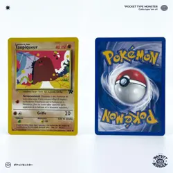 TAUPIQUEUR 52/82 Team Rocket Edition 2 ED2 VF FR Carte Pokemon - Image 1