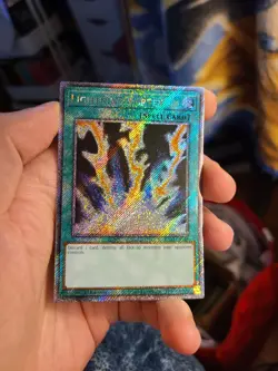 Yugioh Lightning Vortex RA03-EN148 1st Platinum Secret Rare - Image 1