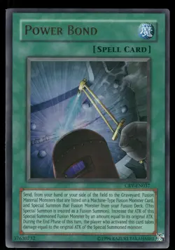 Yugioh! Power Bond CRV-EN037 Ultra Rare MP - Image 1