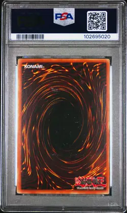 2003 YU-GI-OH! STARTER DECK: PEGASUS #001 RELINQUISHED PSA 5 - Image 2