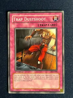 Yugioh! 1x Trap Dustshoot PGD-049 Common 1st Edition M/NM! - Image 1