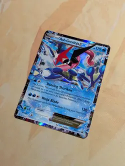 Pokemon TCG Ash-Greninja EX XY Black Star Promo XY133 Holo Card TCG Regular Size - Image 3