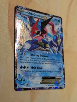 Pokemon TCG Ash-Greninja EX XY Black Star Promo XY133 Holo Card TCG Regular Size - Image 5
