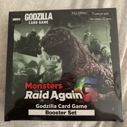 Godzilla Card Game TCG - G: Monsters Raid Again Booster Set Box First Edition - Image 1