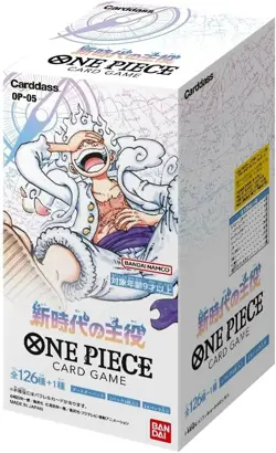 BANDAI ONE PIECE Card Game New Era Protagonist OP-05 BOX OP-05 24 Packs - Image 1