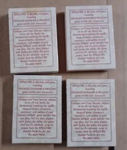 Spellfire Master the Magic -TSR First Edition 1994 -4Starter Sets - 220 Cards - Image 2