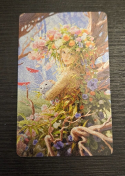 MtG 1/1 Forest Dryad Sparkly Token Plastic - Johannes Voss Magic the Gathering - Image 2