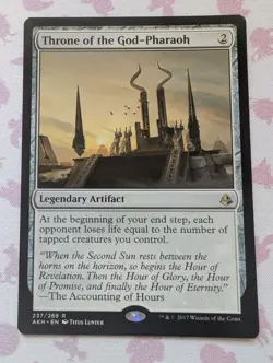 Throne of the God-Pharaoh Amonkhet 237 - Image 1