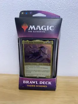 MTG Throne of Eldraine - Brawl Deck "Faerie Schemes" Magic the Gathering SEALED 630509829798 - Image 1