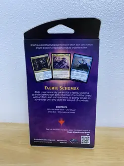 MTG Throne of Eldraine - Brawl Deck "Faerie Schemes" Magic the Gathering SEALED 630509829798 - Image 2