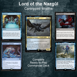 Lord of the Nazgul Magic Gathering Commander LOTR Dimir spells wraiths Deck EDH - Image 1