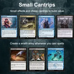 Lord of the Nazgul Magic Gathering Commander LOTR Dimir spells wraiths Deck EDH - Image 3