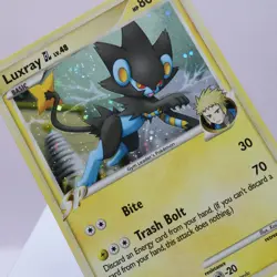 Pokemon TCG - Luxray GL 9/111 Rising Rivals Holo Rare - EXC - Image 1
