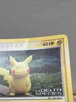 Pokemon TCG Ditto Holo Stamp Pikachu EX Delta Species 63/113 - Image 3