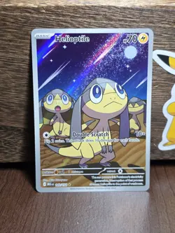 Helioptile 143/132 Me01: Mega Evolution Holo Pokemon TCG 2025 NM - Image 1