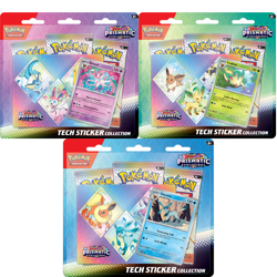 Pokemon Prismatic Evolutions Tech Sticker Collection ENG - Image 1