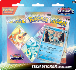 Pokemon Prismatic Evolutions Tech Sticker Collection ENG - Image 2