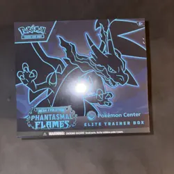 Pokemon Center Elite Trainer Box ETB Phantasmal Flames Factory Sealed NEW - Image 1