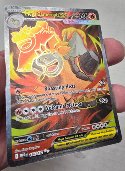 Pokemon TCG - Mega Camerupt ex Ultra Rare - 156/132 - ME01: Mega Evolution - NM - Image 2