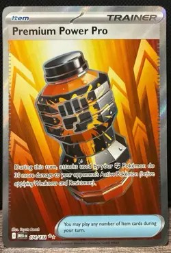Premium Power Pro 174/132 SR NM - Pokemon TCG Mega Evolutions (FAST SHIPPING!!) - Image 1