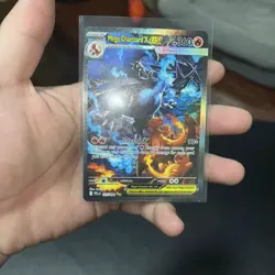 Mega Charizard X EX 125/094 - SIR - Phantasmal Flames - Pokemon MINT Pack Fresh - Image 3