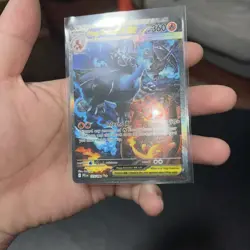 Mega Charizard X EX 125/094 - SIR - Phantasmal Flames - Pokemon MINT Pack Fresh - Image 4
