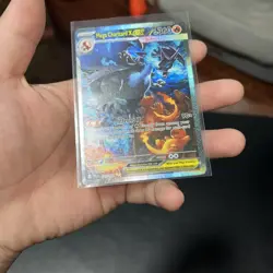 Mega Charizard X EX 125/094 - SIR - Phantasmal Flames - Pokemon MINT Pack Fresh - Image 5