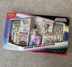 Pokemon TCG Prismatic Evolution Premium Figure Collection - New, Sealed, In Hand - Image 1