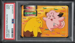 1998 Pokemon Japanese Topsun VS Clefairy #035 PSA 9 MINT - Image 1