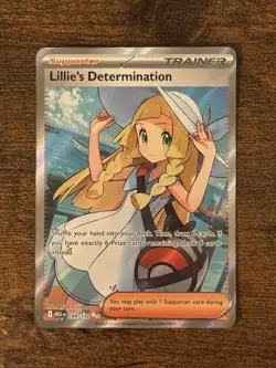 Pokemon TCG Lillie's Determination 169/132 Me01: Mega Evolution Full Art NM - Image 1