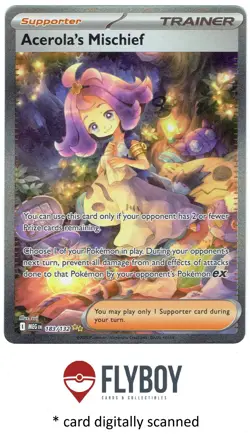 Acerola's Mischief - 183/132 - Pokemon Mega Evolution- Special Illustration Rare - Image 1