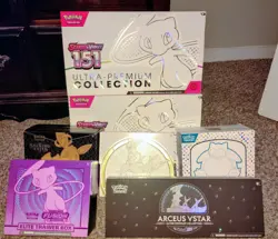 Pokemon TCG 151 ultra premium collection & assorted ETB (BOXES ONLY FOR DISPLAY) - Image 1