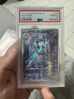PSA 10 Poliwhirl AR 176/165 SV2a Pokemon 151 Japanese Pokemon Card Gem Mint - Image 3