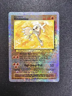 Hitmonlee 13/110 Legendary Collection 2002 Reverse Holo Pokemon Card TCG - Image 1