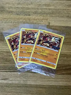 Pokemon GROUDON 130 Card 81/168 Legendary Pokemon PROMO GAMESTOP NEW SEALED - Image 1