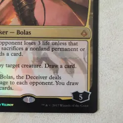Nicol Bolas, the Deceiver [Hour of Devastation] Foil Near Mint - Image 4